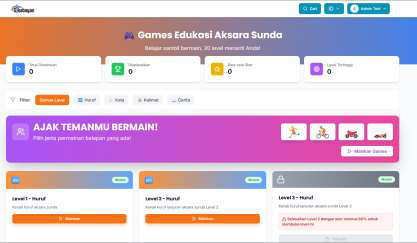 Menu Game
